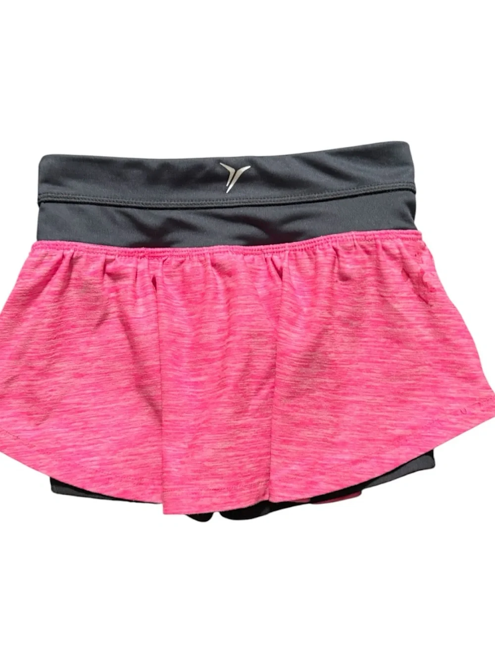 Old Navy Pink Skort with Gray Waistband